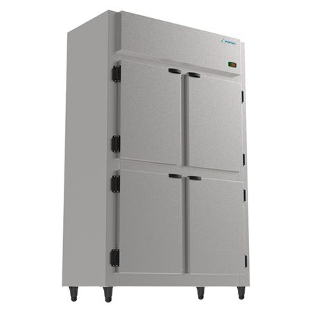 Refrigerador-Mini-Camara-4-Portas-220v-Inox